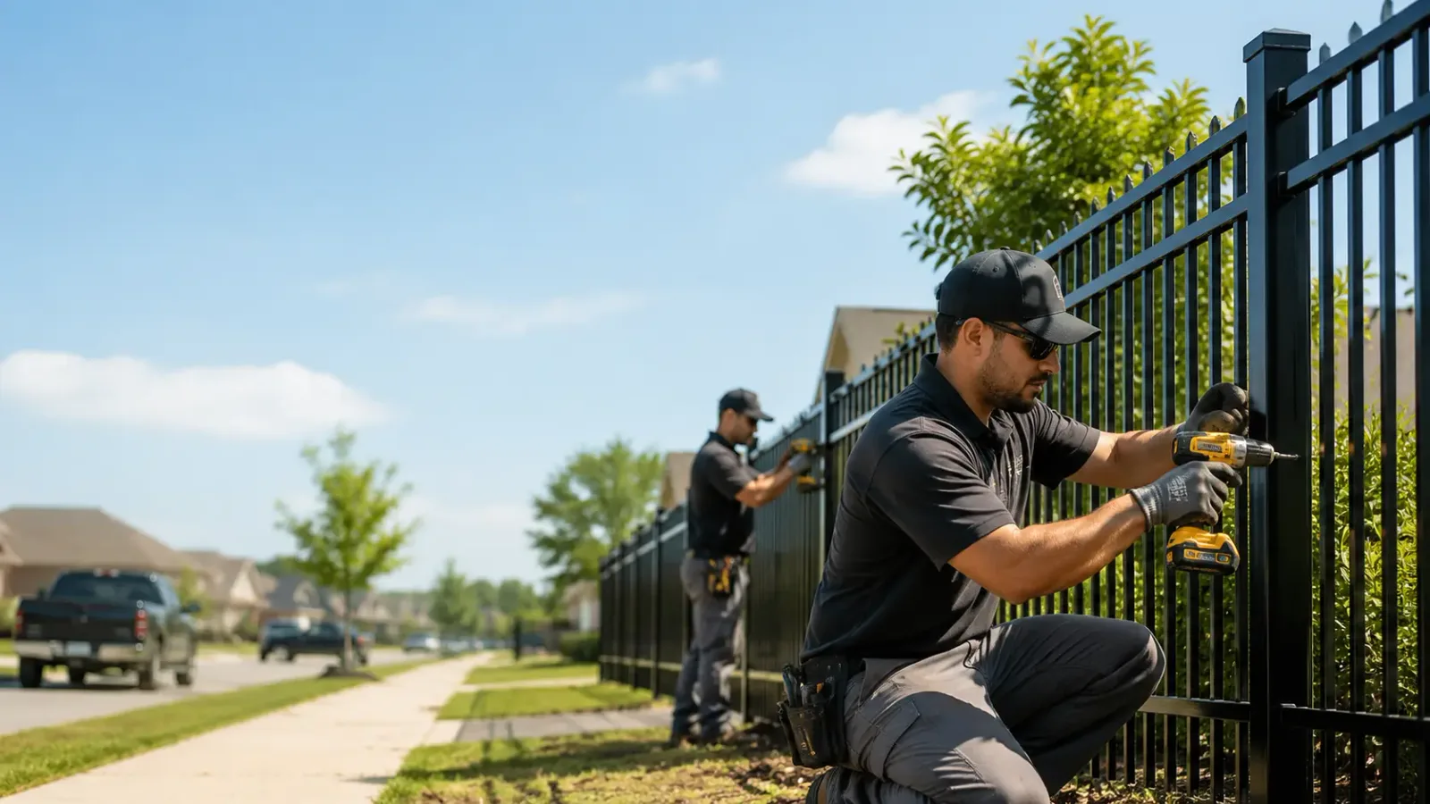 Metal Fence Installation in Rochester, MN